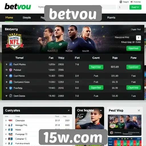 Apostas esportivas no site betvou